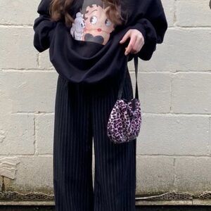 Abercrombie & Fitch Navy Pinstripe Pants